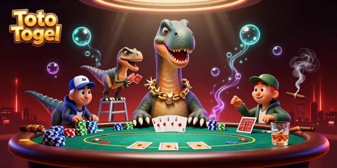 Menggali Toto Togel dengan luasnya kasino yang penuh warna dan karakter unik di tengah aksi.