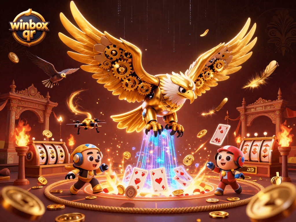 Experience the thrill of winbox qr with dynamic gaming action and vibrant casino elements.