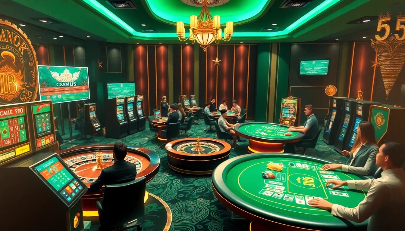 Experience seamless betting at cassino pix with vibrant gaming visuals and dynamic casino atmosphere.