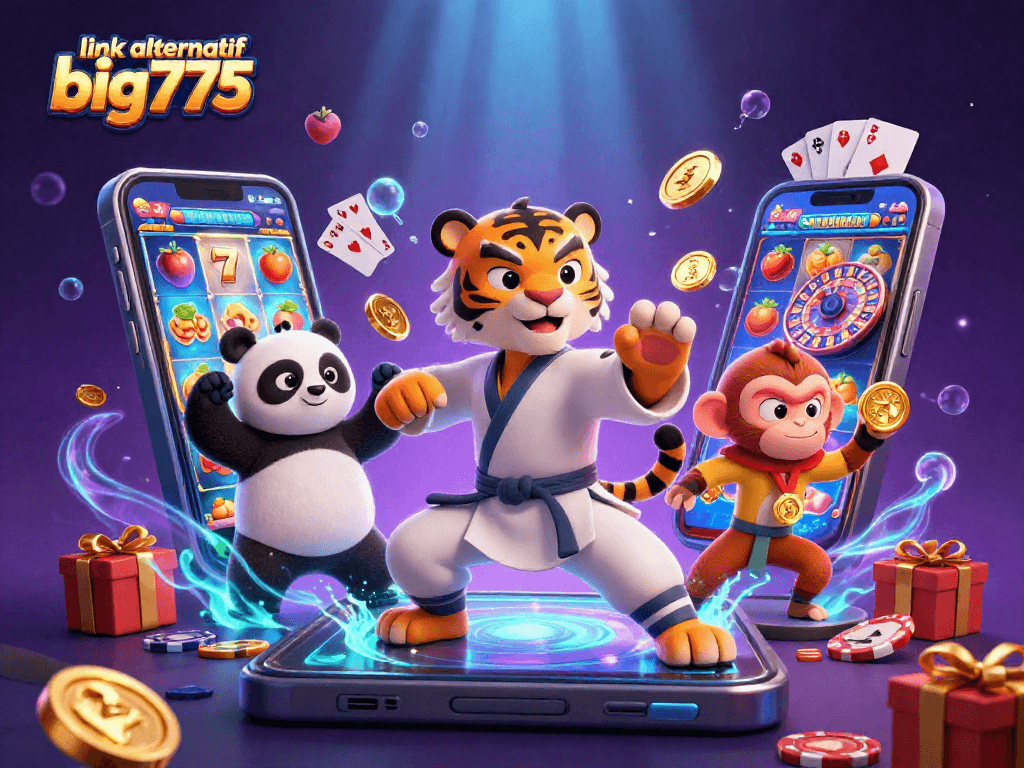 Experience excitement with link alternatif big777 in this vibrant 3D casino adventure.