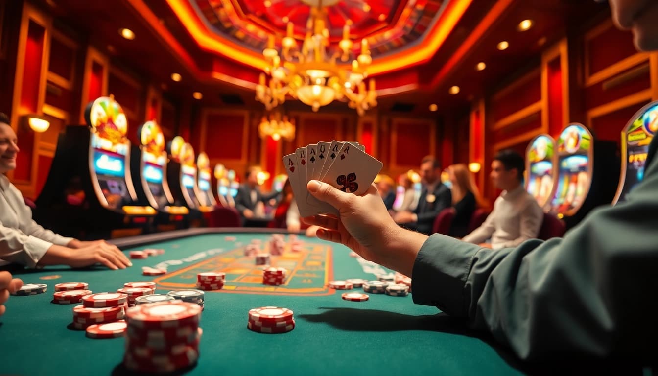 Experience electrifying gameplay at https://lc88x.com/ with vibrant casino tables and winning poker hands.