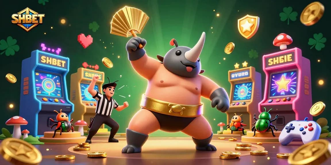 Experience thrilling gameplay at SHBET with vibrant 3D casino characters bringing excitement to life.