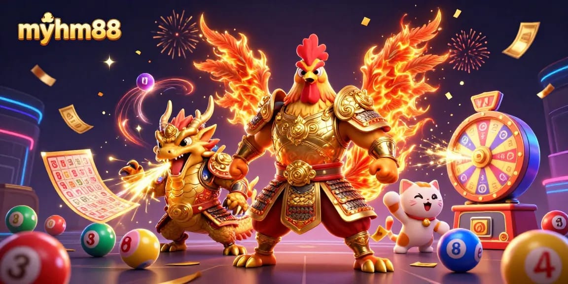 Win big using strategic gameplay at myhm88 with dynamic lottery elements and exciting gaming characters.