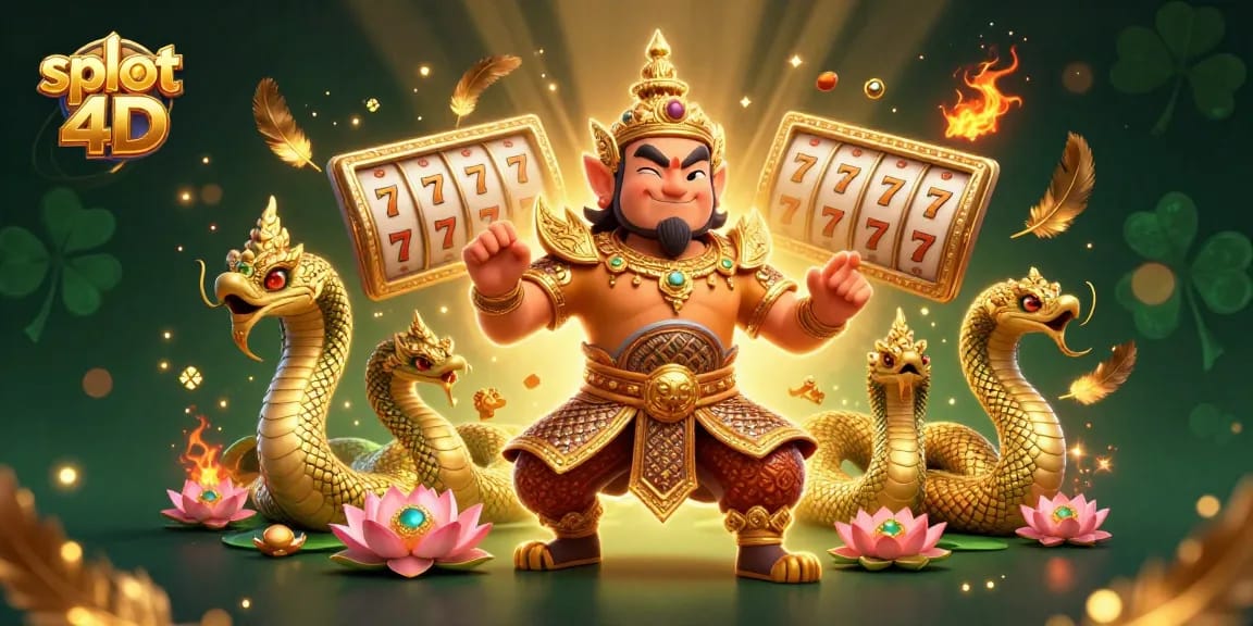 Experience thrilling wins with the vibrant slot 4D scene showcasing dynamic characters and golden rewards.