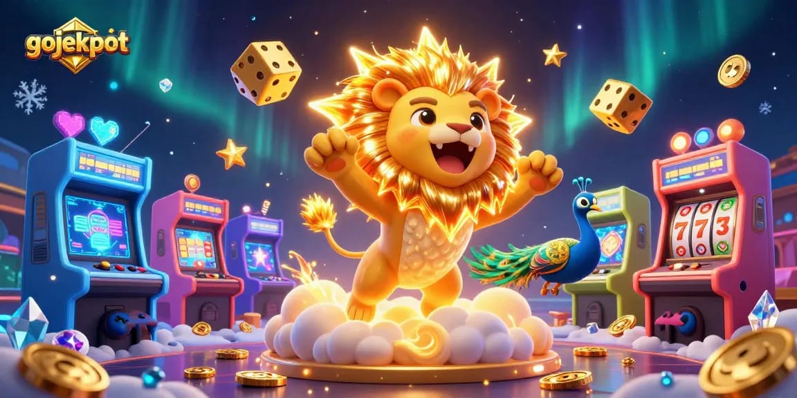 Experience exciting big wins at gojekpot with vibrant reels and dynamic gambling elements.