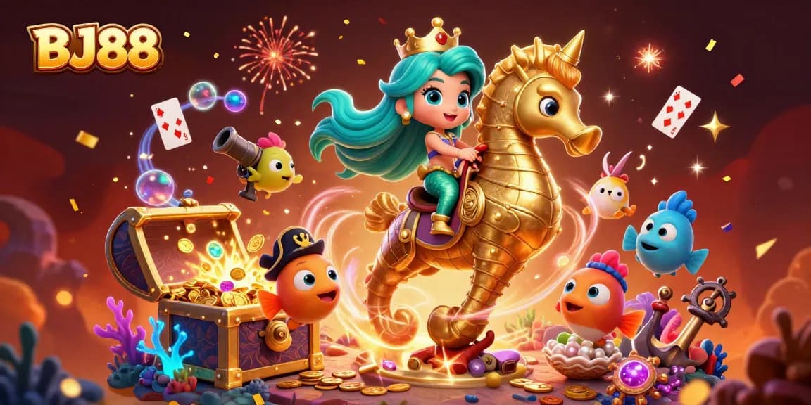 Engage in thrilling gaming adventures with BJ88's captivating casino atmosphere.