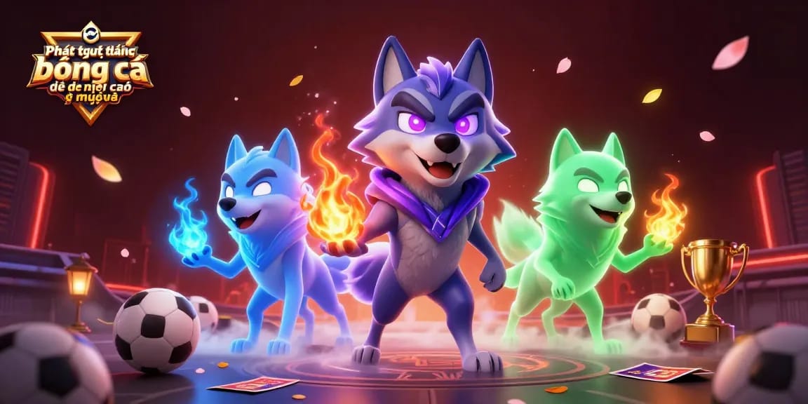 Experience Phát trực tiếp bóng đá độ phân giải cao và mượt mà as spirited wolves join in sports excitement with vibrant casino elements.