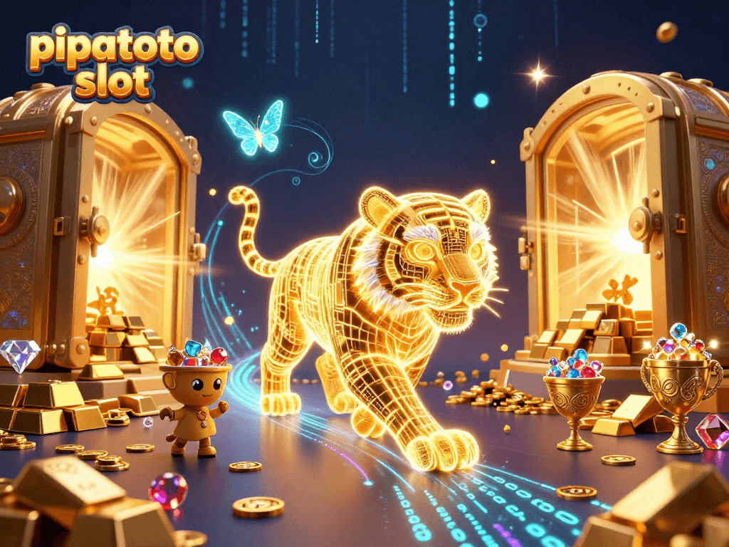 Prowl the digital landscape with pipatoto slot and chase jackpots in a vibrant 3D casino.