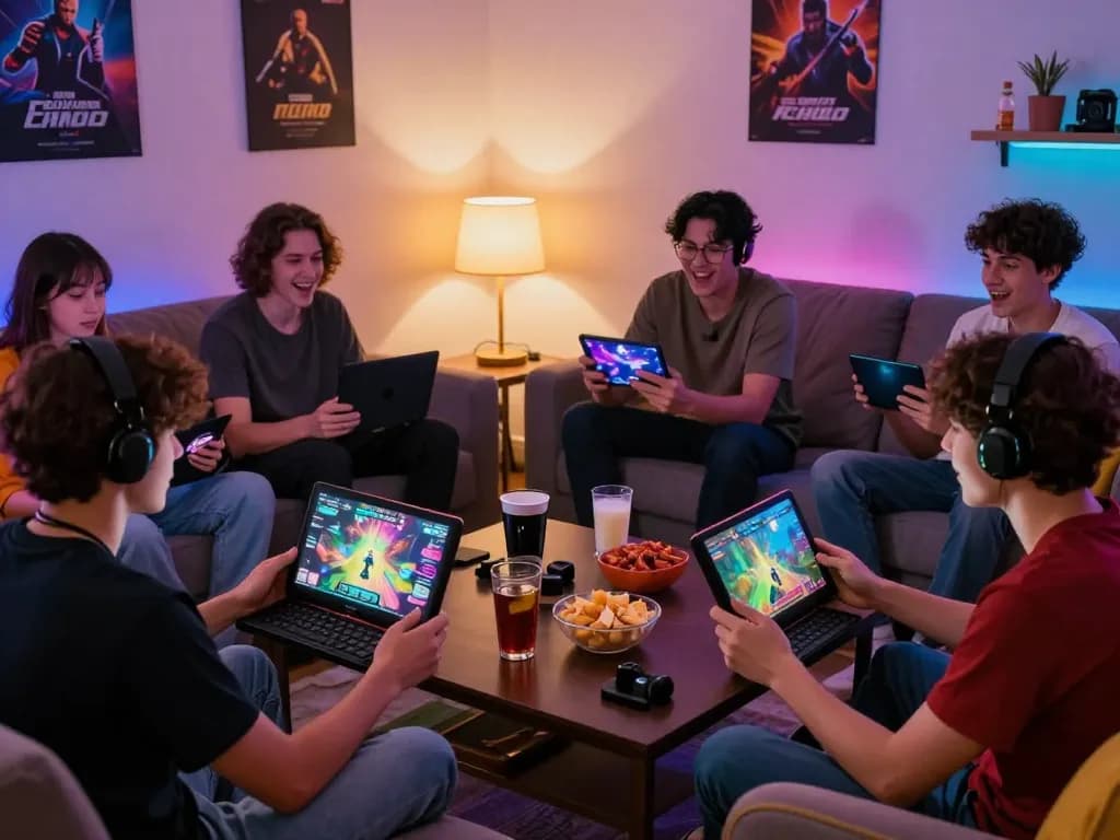 Join gaming friends at https://www.achildsdreamnursery.com/ for a fun-filled mobile gaming night.