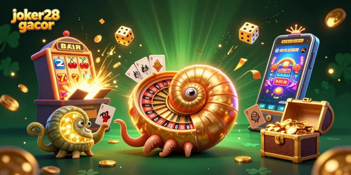 Menggandakan peluang menang dengan joker28 gacor dalam permainan slot berkualitas tinggi dan jackpot melimpah.