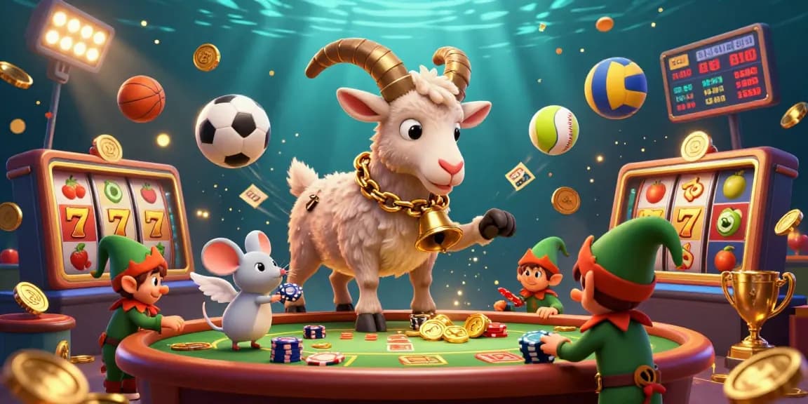 Experience the excitement of bigpot88 casino with 3D characters and dynamic gameplay elements in a vibrant scene.
