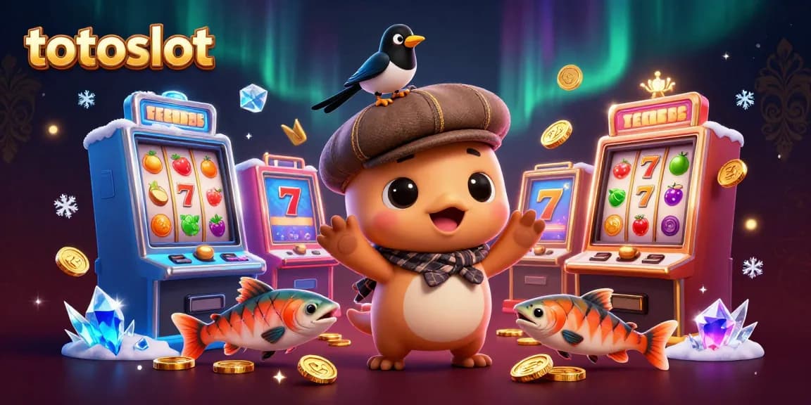 Play engaging games at totoslot with animated luck featuring a playful Loch Ness monster.