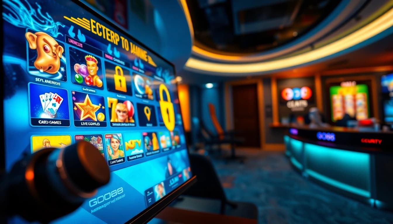 Experience gaming thrills with secure connections at https://go88.limited featuring vibrant game icons.