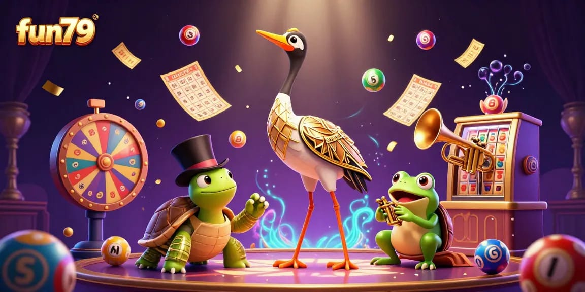 Experience excitement with fun79 in a vibrant 3D casino realm of luck and winning!