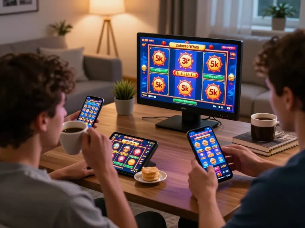 Engaging gameplay on mobile device featuring slot depo 5k with vibrant graphics and user-friendly interface.