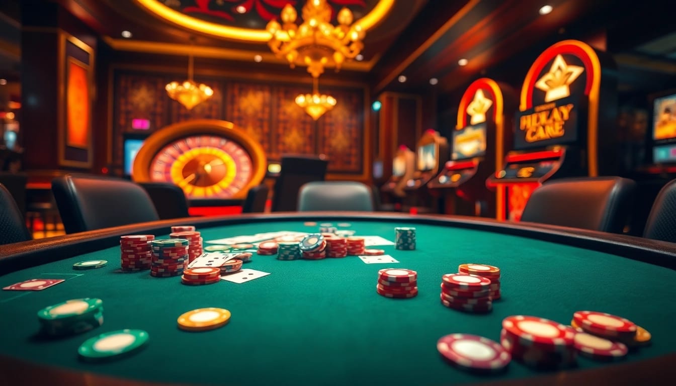 Engage in thrilling poker rounds at https://13win01.app/ filled with colorful chips and vibrant casino ambiance.
