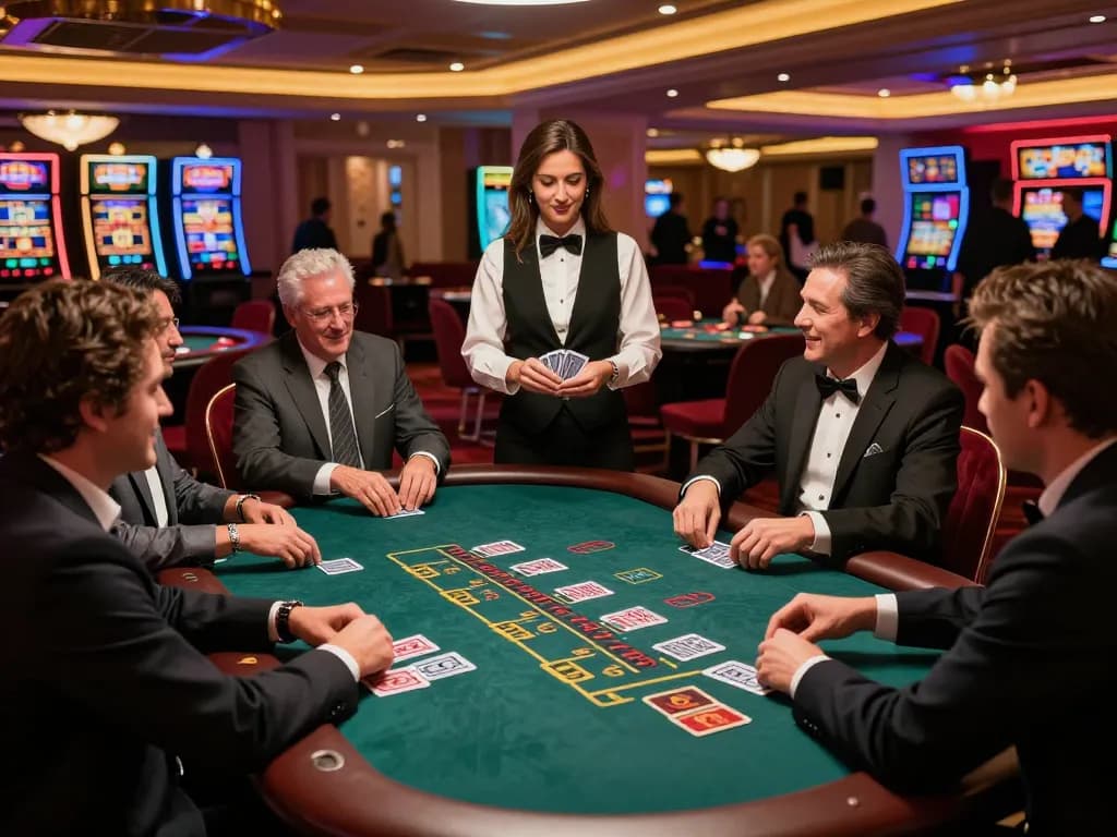 Rasakan aksi blackjack strategis di https://www.achildsdreamnursery.com/ dengan pemain yang memasang taruhan di meja mewah.