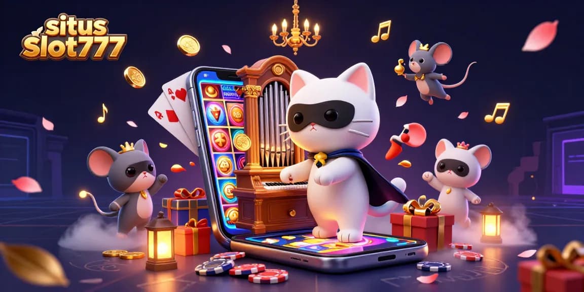 Experience the thrilling situs slot777 adventure with vibrant slot games and dazzling casino elements!