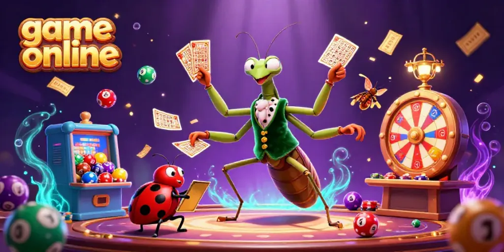 Engage in thrilling game online experiences with a vibrant casino scene showcasing animated characters and elements.