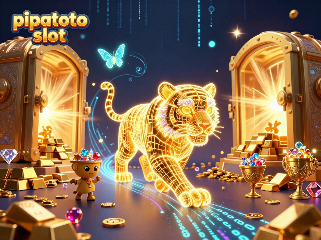 Prowl the digital landscape with pipatoto slot and chase jackpots in a vibrant 3D casino.