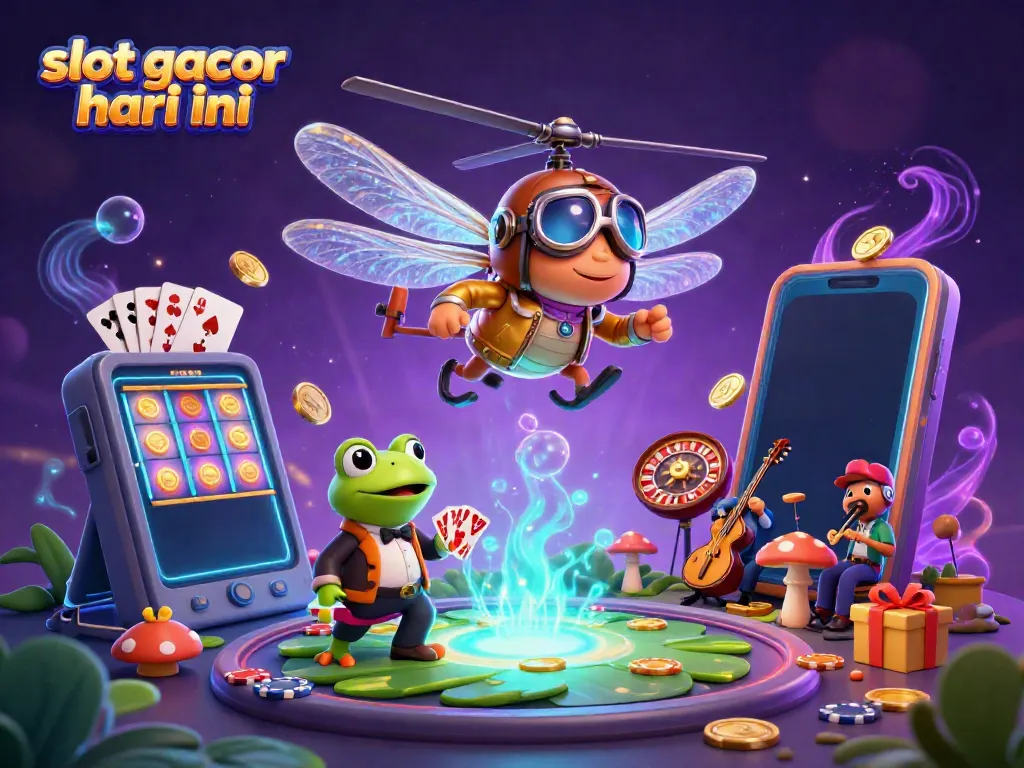 Momen seru bermain slot gacor hari ini di kasino unik dengan karakter menarik