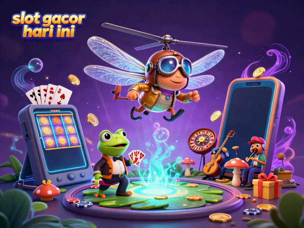 Momen seru bermain slot gacor hari ini di kasino unik dengan karakter menarik