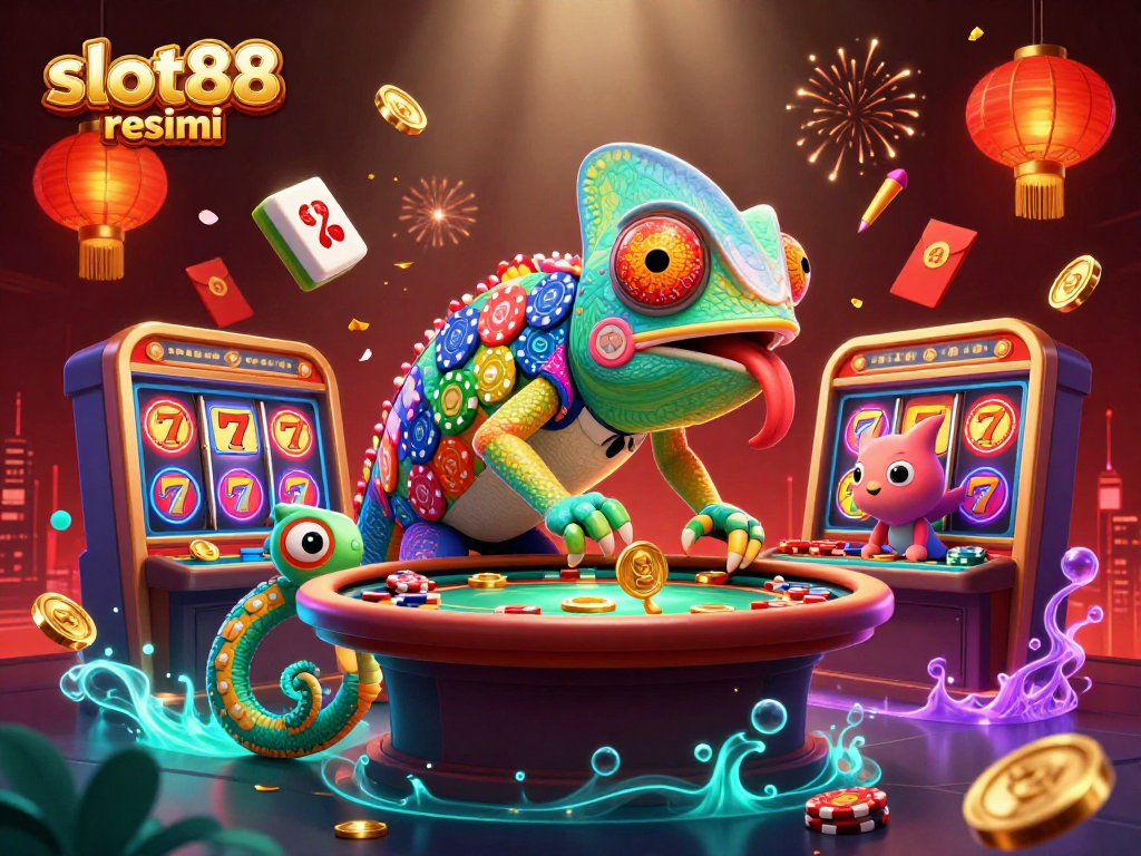 Play exciting games at slot88 resmi with vibrant visuals and appealing casino elements for a thrilling experience.