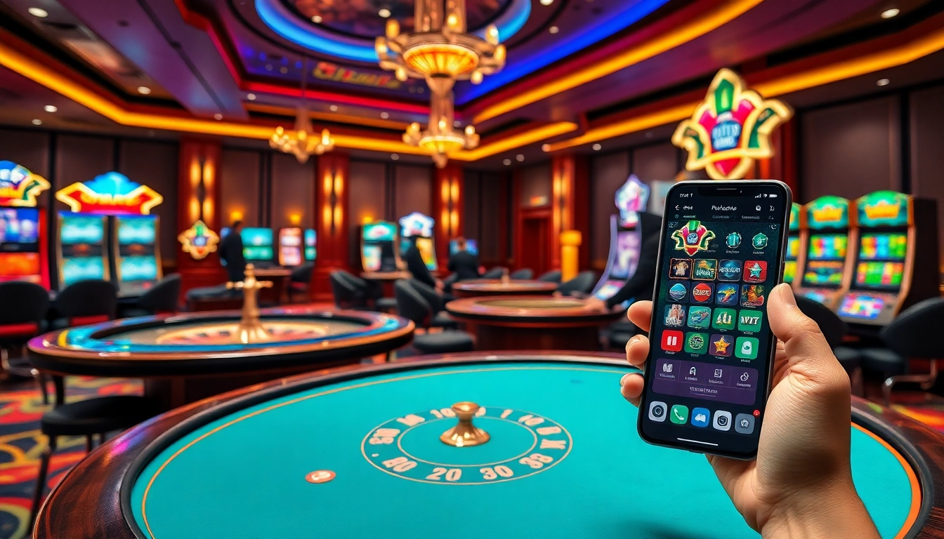 Experience thrilling gaming action at https://kp88.ink/ with vibrant casino tables and immersive atmosphere.