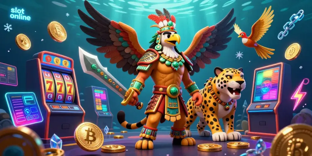 Engage in thrilling slot online adventures with vibrant characters and rich gaming elements.