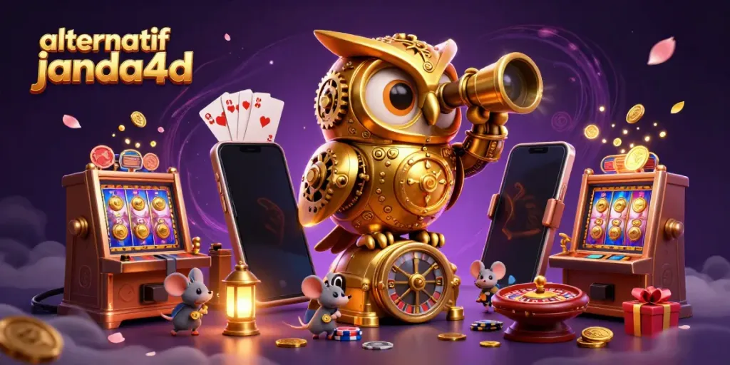 Menangkan permainan dengan alternatif janda4d dan jackpot menunggu di kasino.