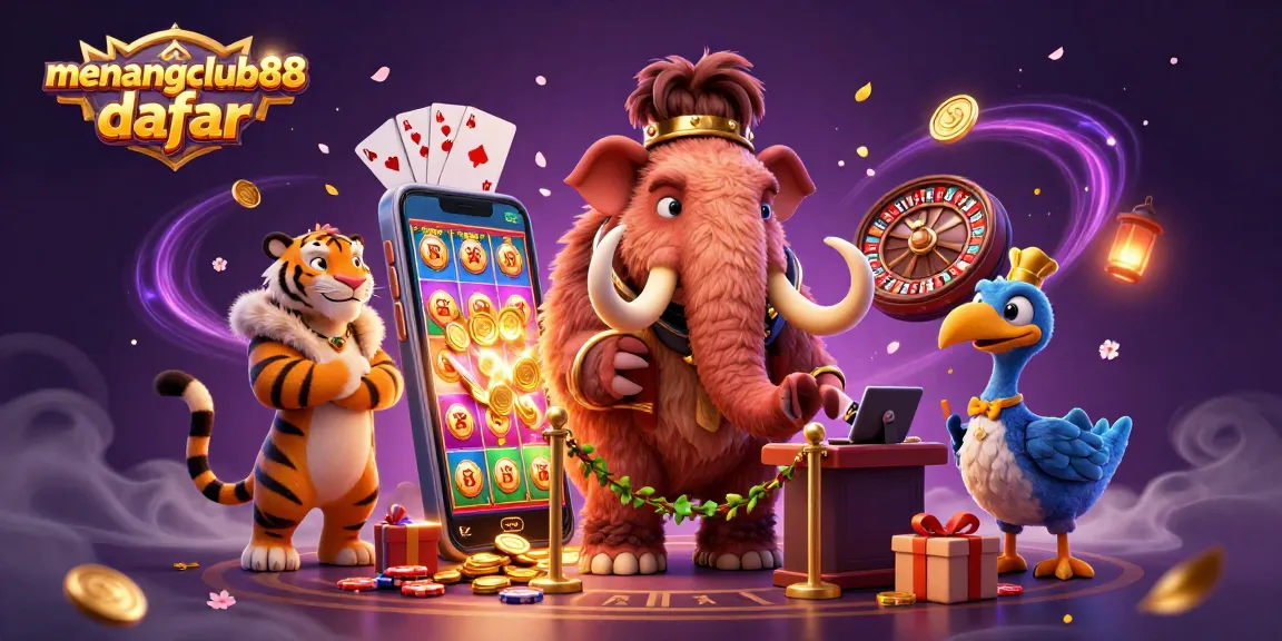 Experience winning thrills with menangclub88 daftar, where dynamic casino characters check IDs while presenting exciting game elements.