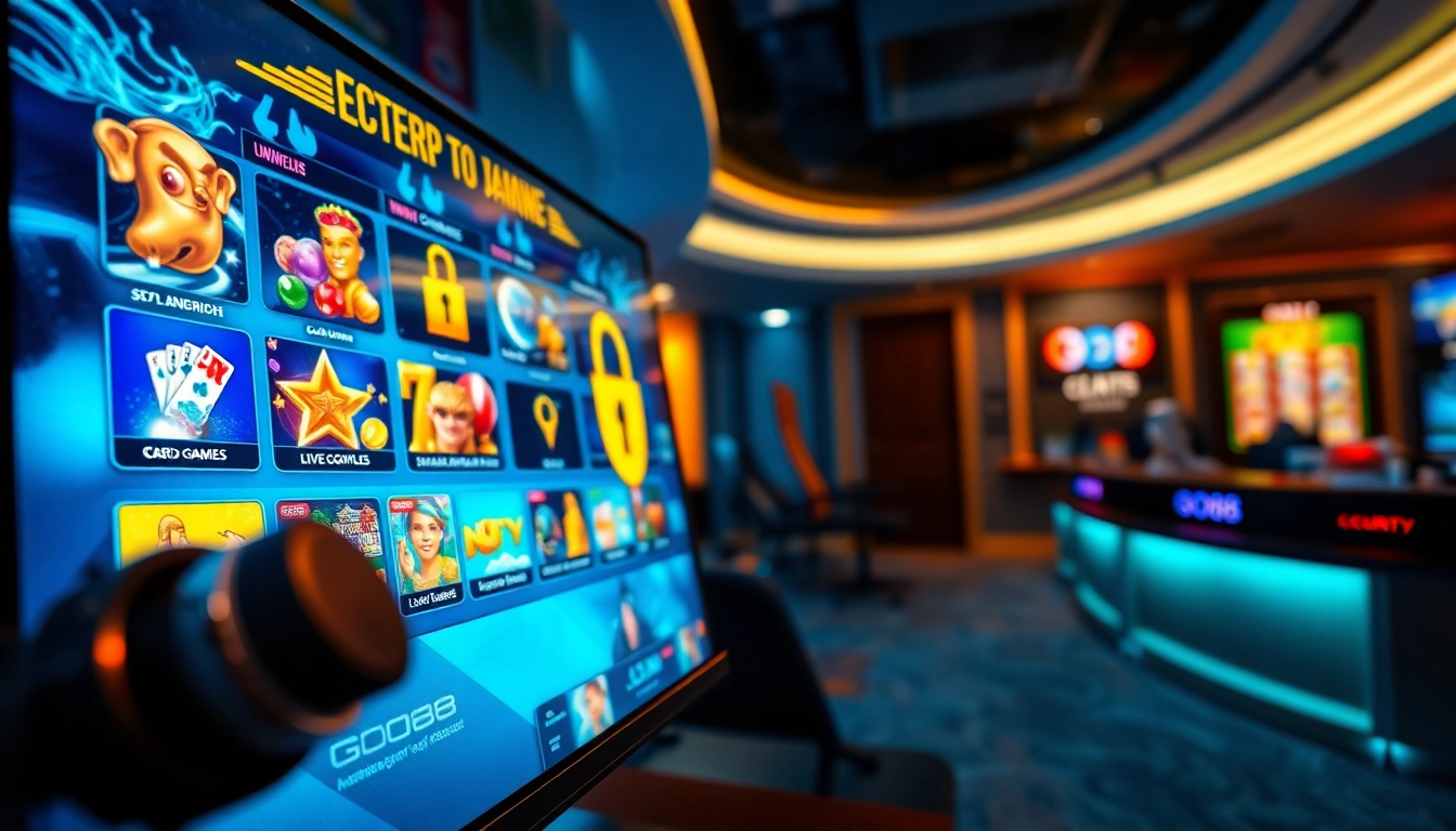 Experience gaming thrills with secure connections at https://go88.limited featuring vibrant game icons.
