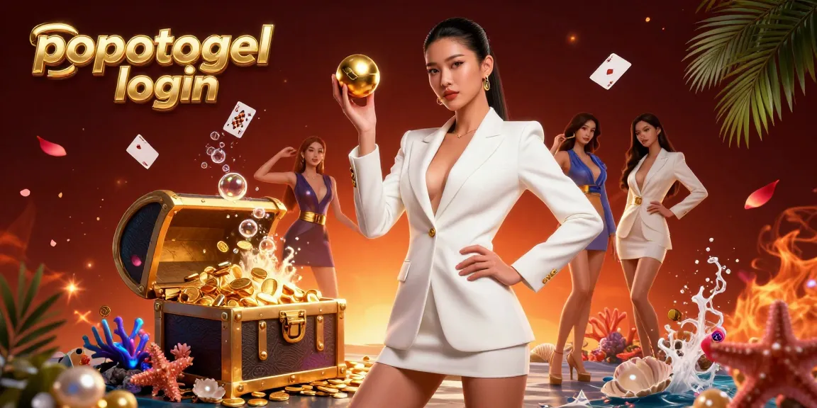 Bet on popotogel login as the gorgeous dealer wields a golden roulette ball amidst dynamic casino elements.