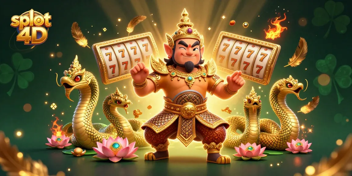 Experience thrilling wins with the vibrant slot 4D scene showcasing dynamic characters and golden rewards.