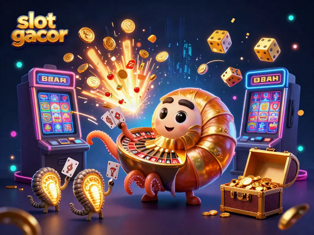 Permainan slot gacor dengan nautilus raksasa dan mesin slot meledak dalam jackpot