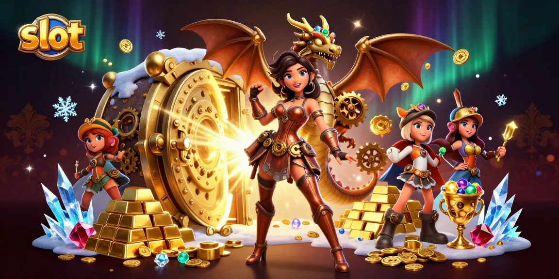 Play exciting slot games with stunning visuals of treasure and fantasy elements.