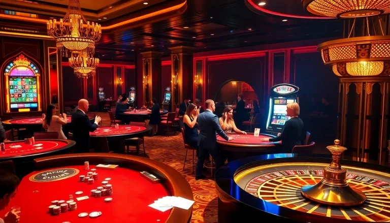 C168.com provides an exciting casino atmosphere with vibrant games, poker tables, and buzzing players.