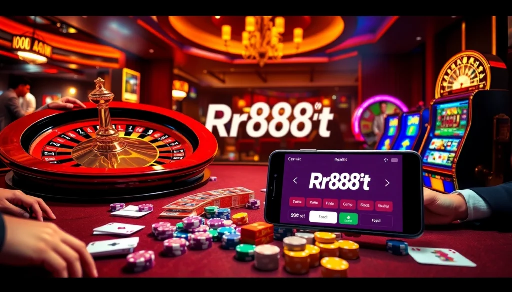 Experience thrilling gameplay at Rr88it with dynamic casino games and engaging player interactions.
