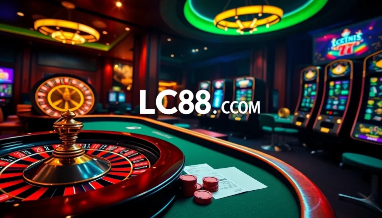 Experience the thrill of winning at LC88.COM with dynamic casino tables and exciting gameplay.