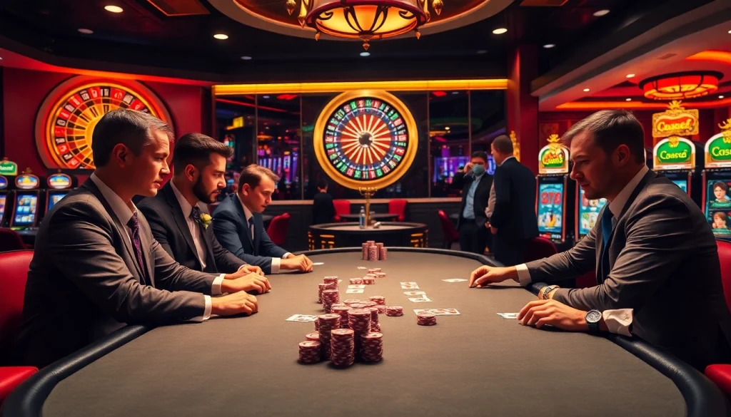 Experience the excitement of online gambling at https://nohu900.dev/ with luxurious poker tables and thrilling games.