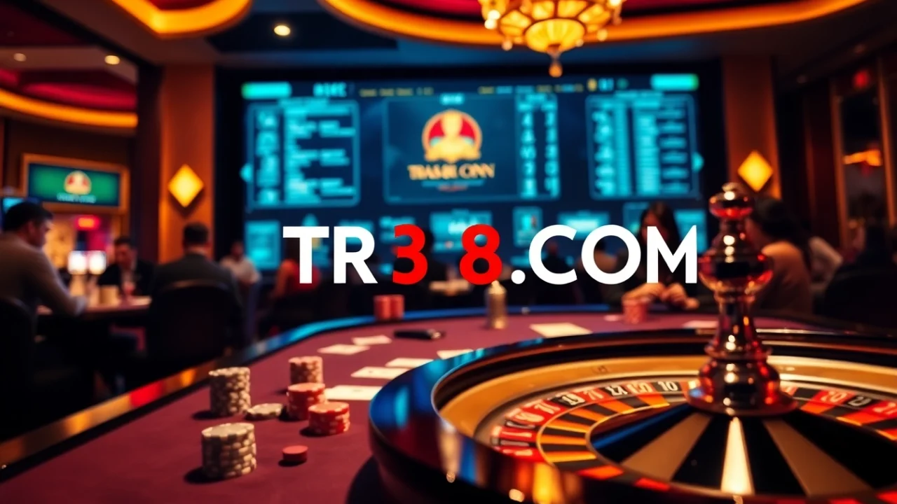 Experience thrilling gaming at TR88.COM with engaging casino action and vibrant atmosphere.