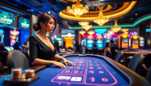 에볼루션 카지노에서 실시간 딜러와 함께하는 블랙잭 게임의 매력적인 장면입니다.