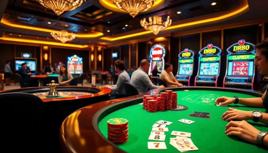 Experience thrilling gaming at https://dr88.co.com/ with elegant tables, vibrant chips, and intense gameplay.