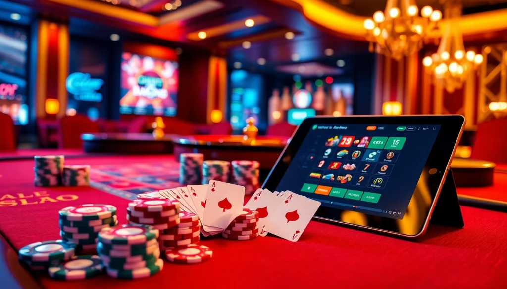 Engage with the exciting world of J8 casino tables and games while experiencing professional betting.