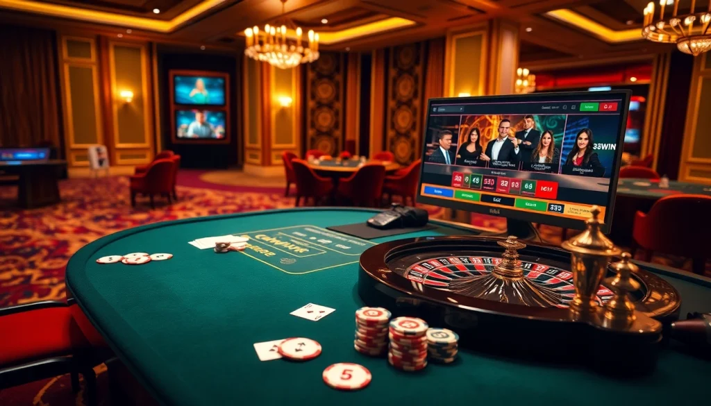 Players enjoying stylish casino games showcasing the https://33wintop.com/ online gaming interface.