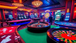 Experience thrilling gaming at hz88.com with vibrant tables and exciting slot machines.