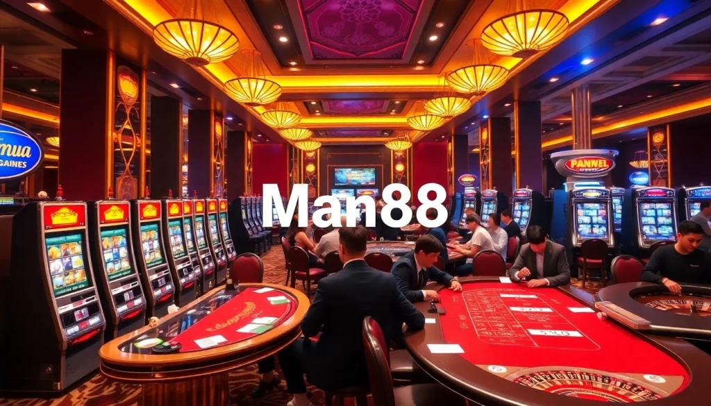 Experience excitement at Man88 with dynamic casino games and immersive slots.